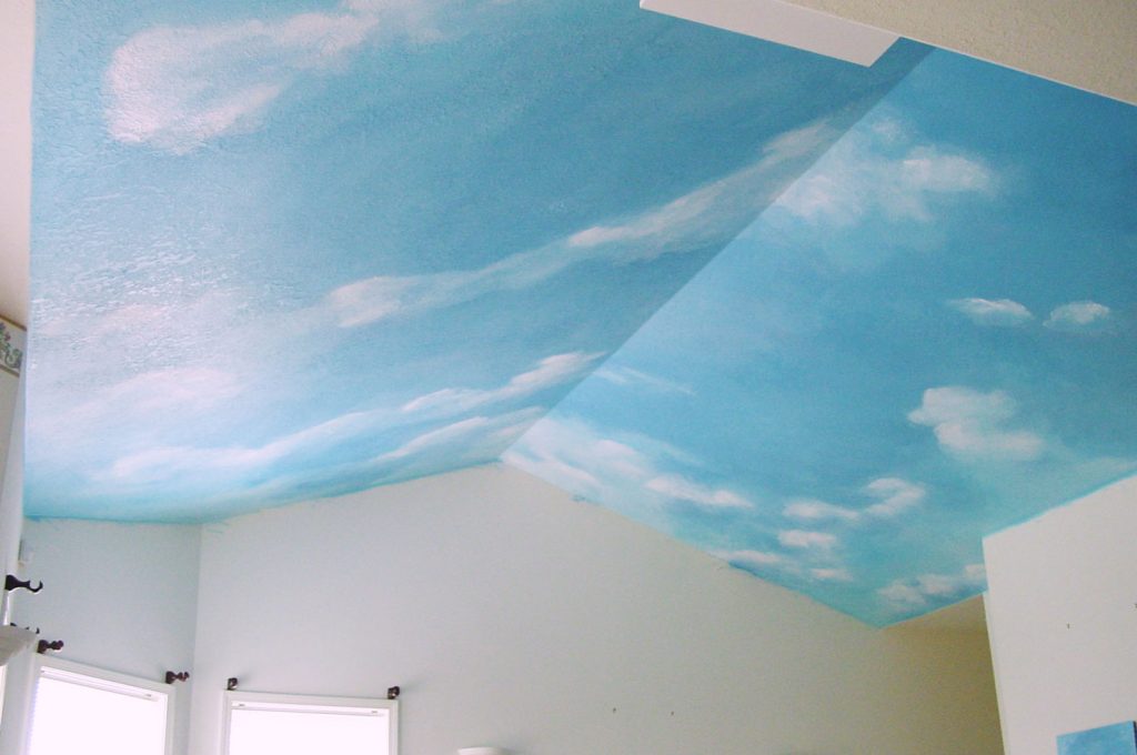Decorative Ceiling Painting- Blue Sky