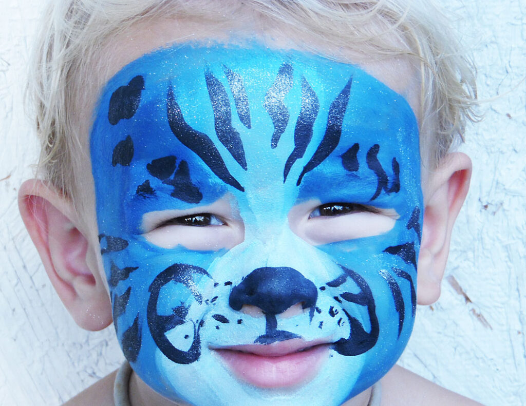 Facepainting Basics — How to Paint a Tiger Face « Agostino Arts